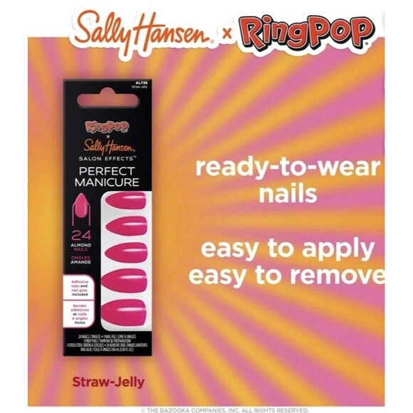 Sally Hansen Salon Effects Perfect Manicure Press on Nails Straw-Jelly - Picture 4 of 4